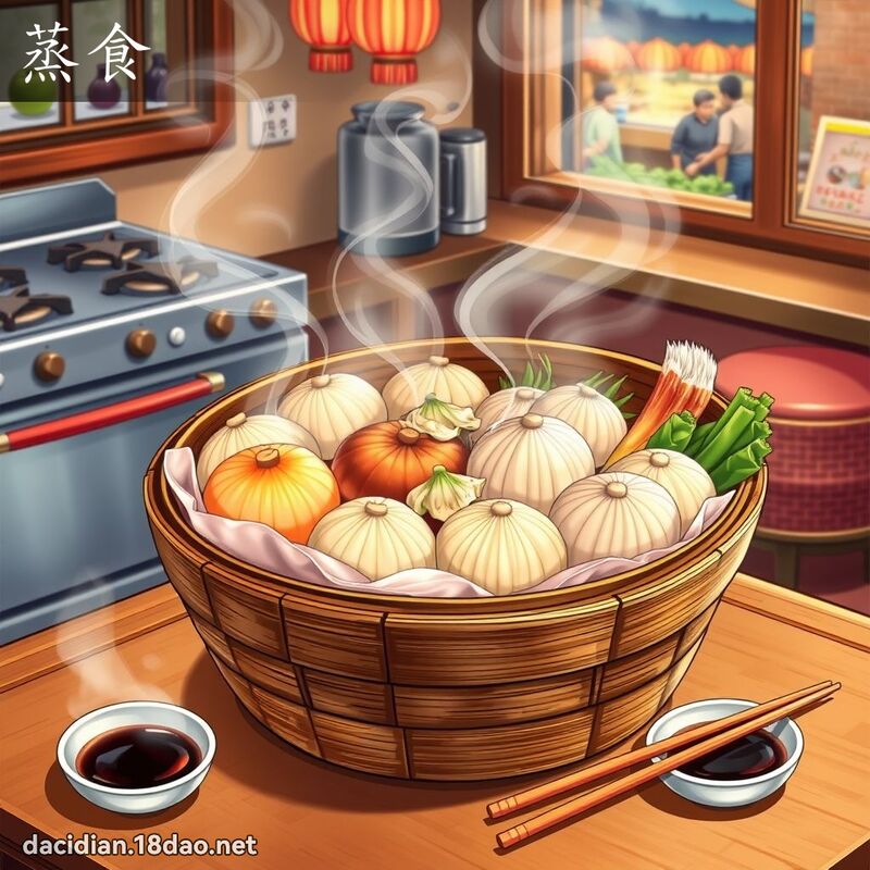 蒸食 - 國語大辭典配圖