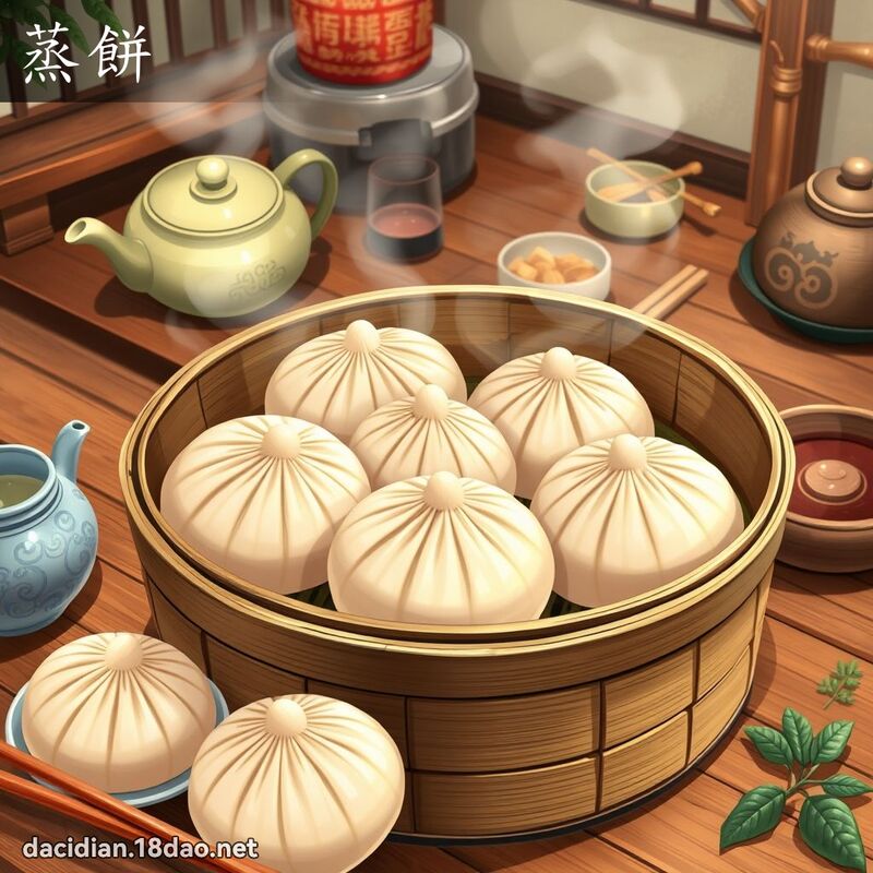 蒸餅 - 國語大辭典配圖