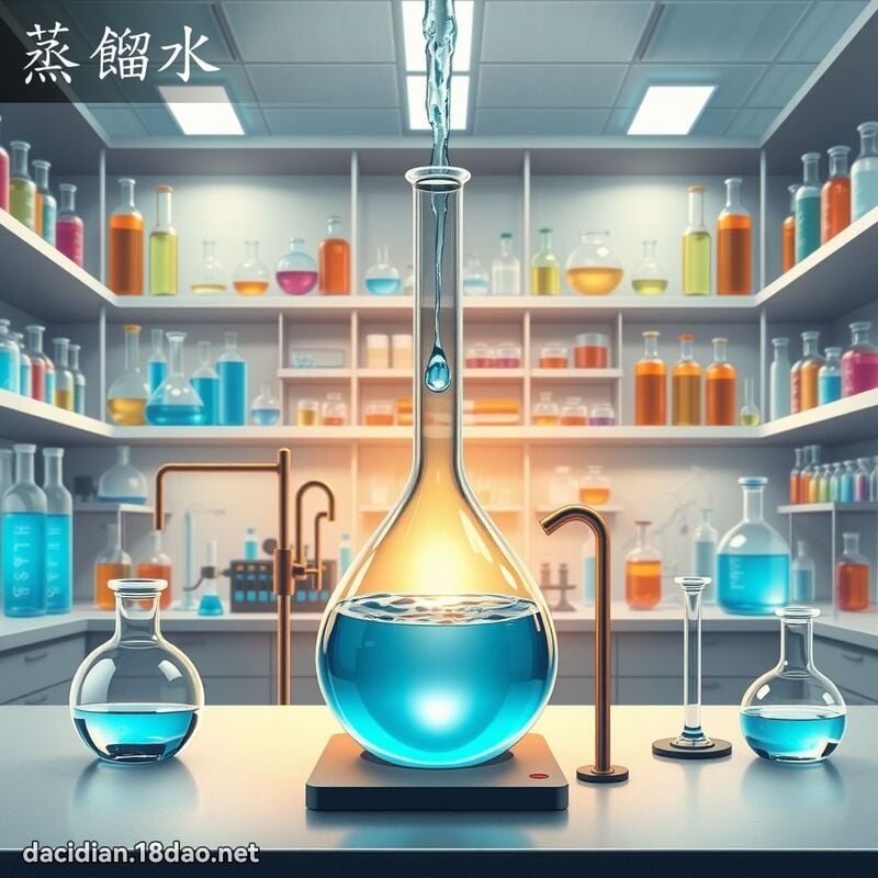 蒸餾水 - 國語大辭典配圖