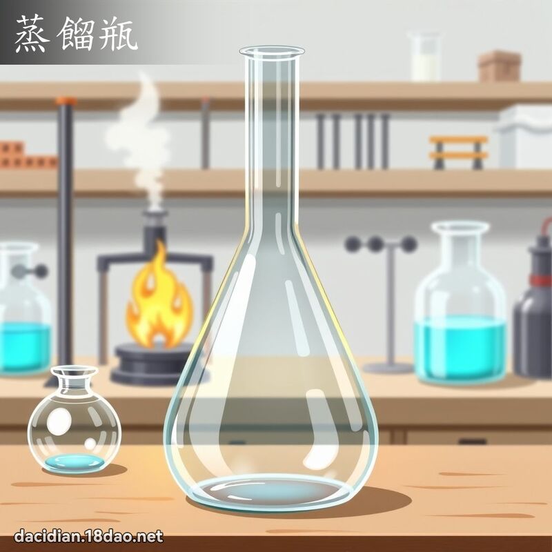蒸餾瓶 - 國語大辭典配圖