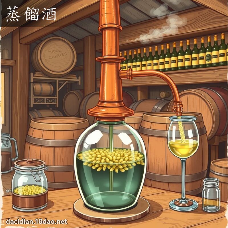 蒸餾酒 - 國語大辭典配圖