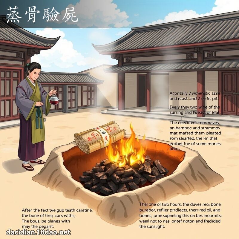 蒸骨驗屍 - 國語大辭典配圖