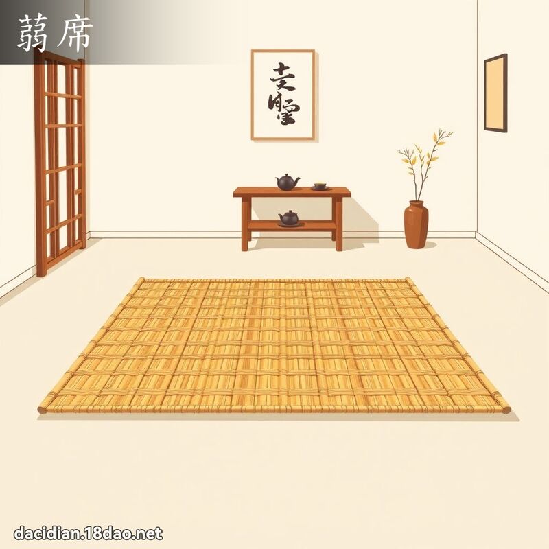 蒻席 - 國語大辭典配圖
