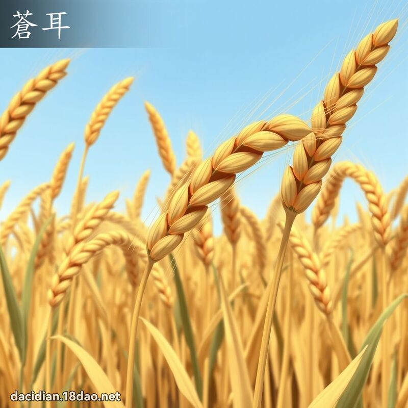苍耳 - 国语大辞典配图