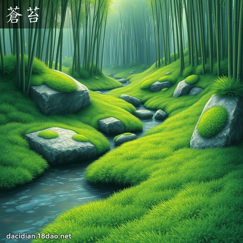 苍苔 - 国语大辞典配图