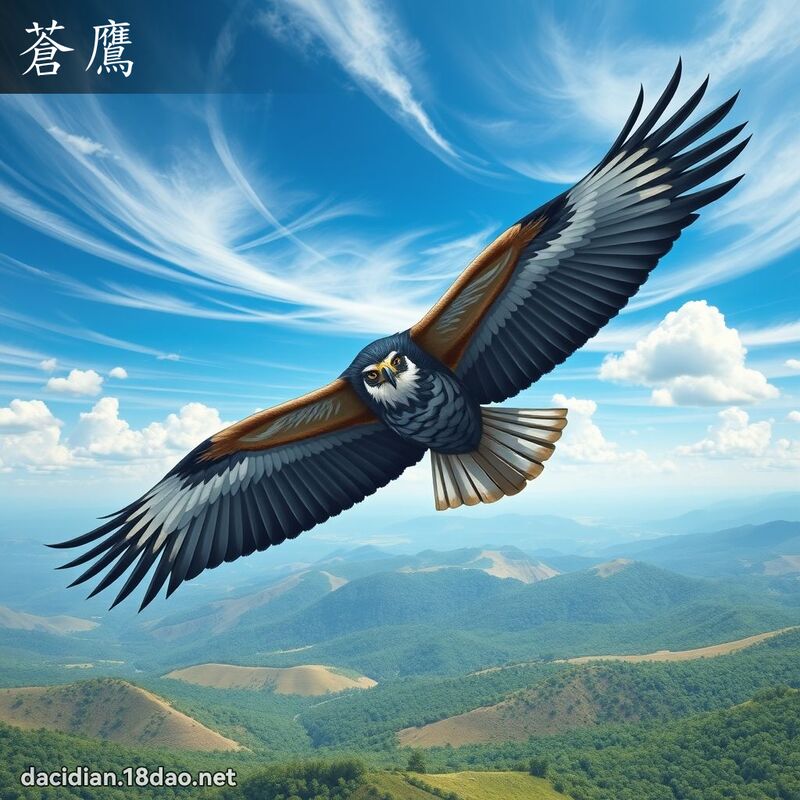 蒼鷹 - 國語大辭典配圖