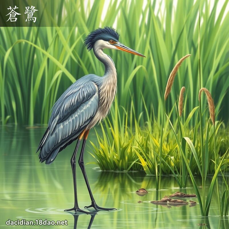 蒼鷺 - 國語大辭典配圖