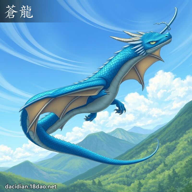 蒼龍 - 國語大辭典配圖