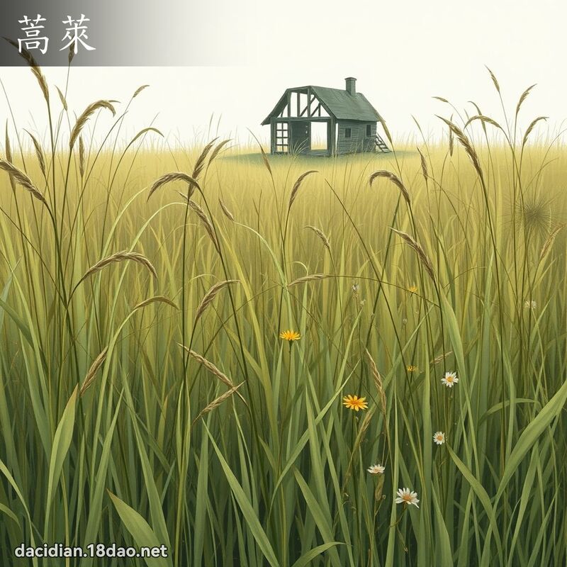 蒿萊 - 國語大辭典配圖