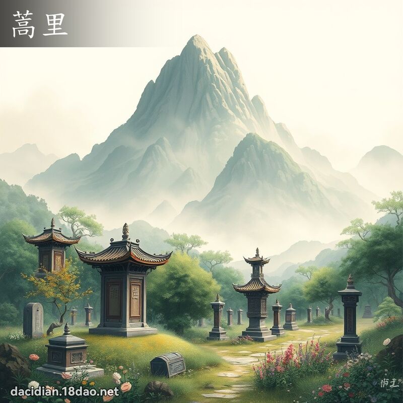 蒿里 - 国语大辞典配图