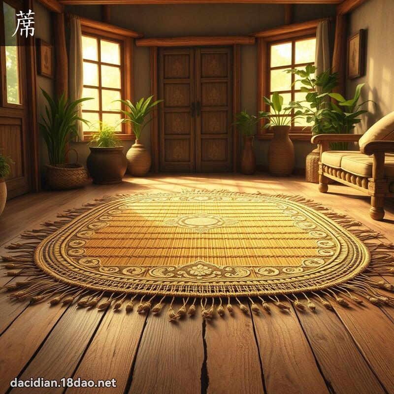 蓆 - 國語大辭典配圖