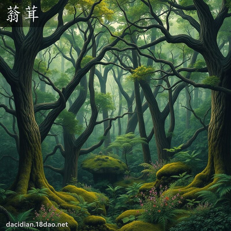 蓊茸 - 國語大辭典配圖