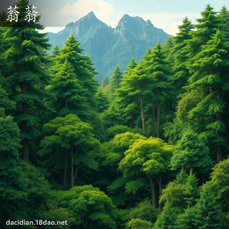 蓊蓊 - 國語大辭典配圖