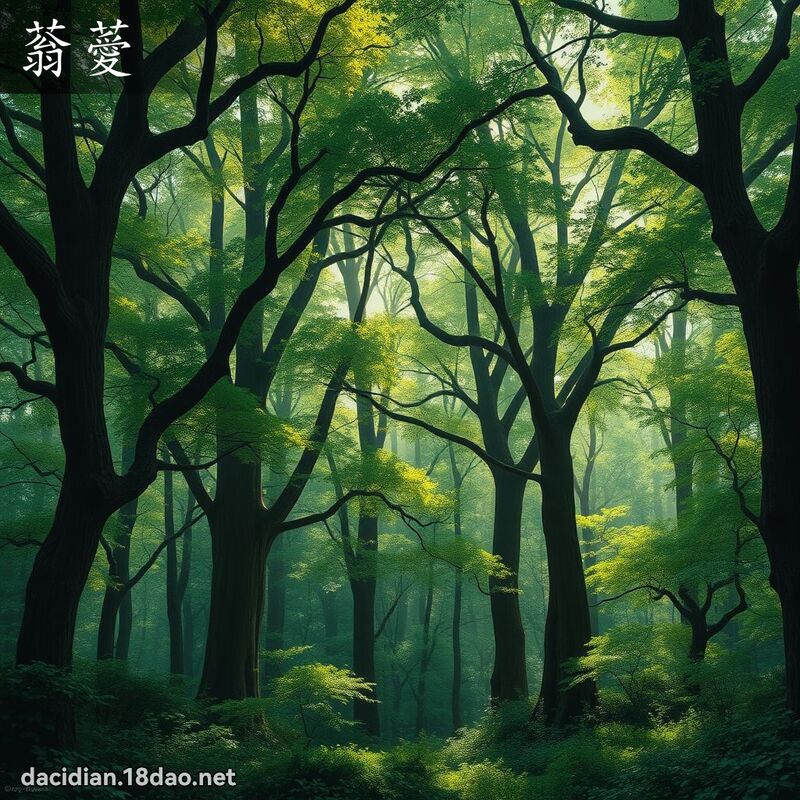 蓊薆 - 國語大辭典配圖