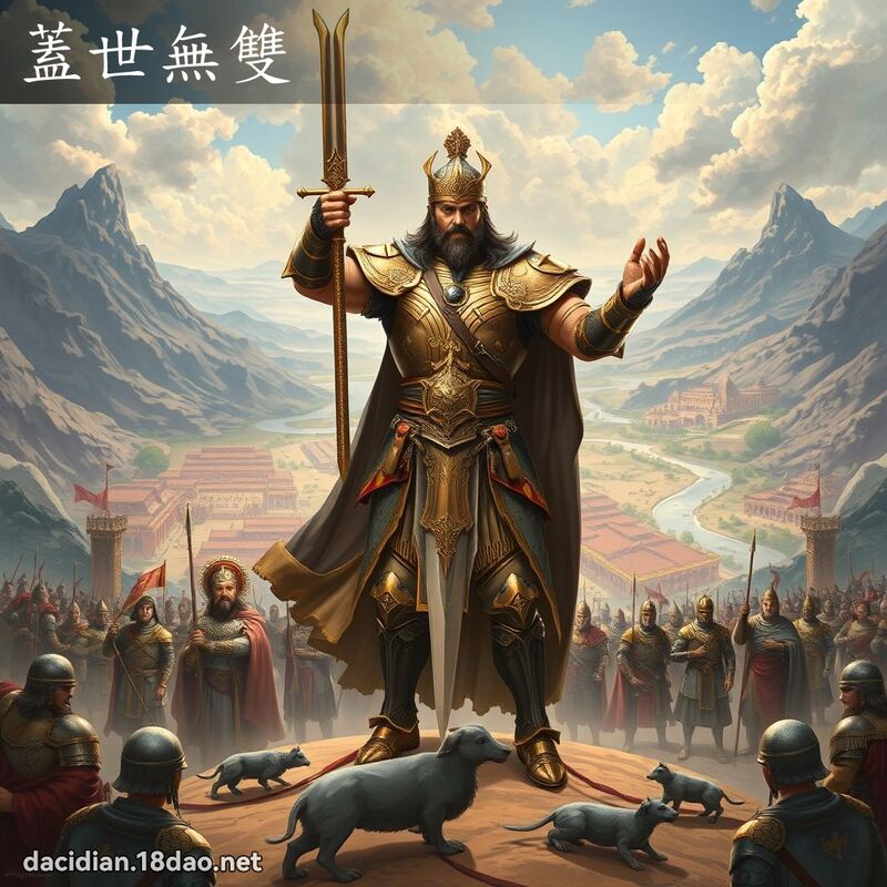 盖世无双 - 国语大辞典配图