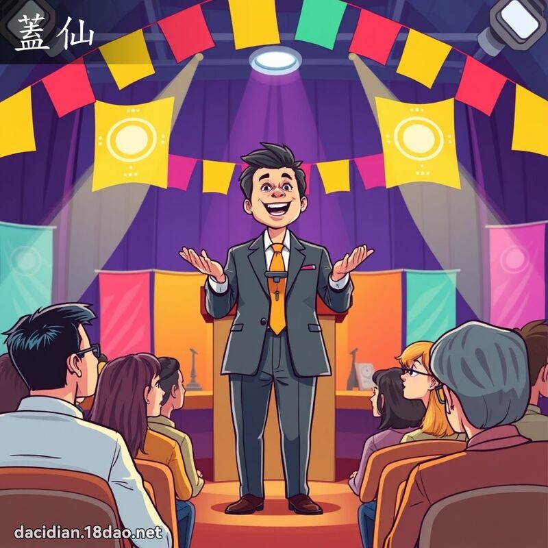 蓋仙 - 國語大辭典配圖