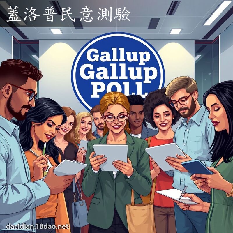 盖洛普民意测验 - 国语大辞典配图