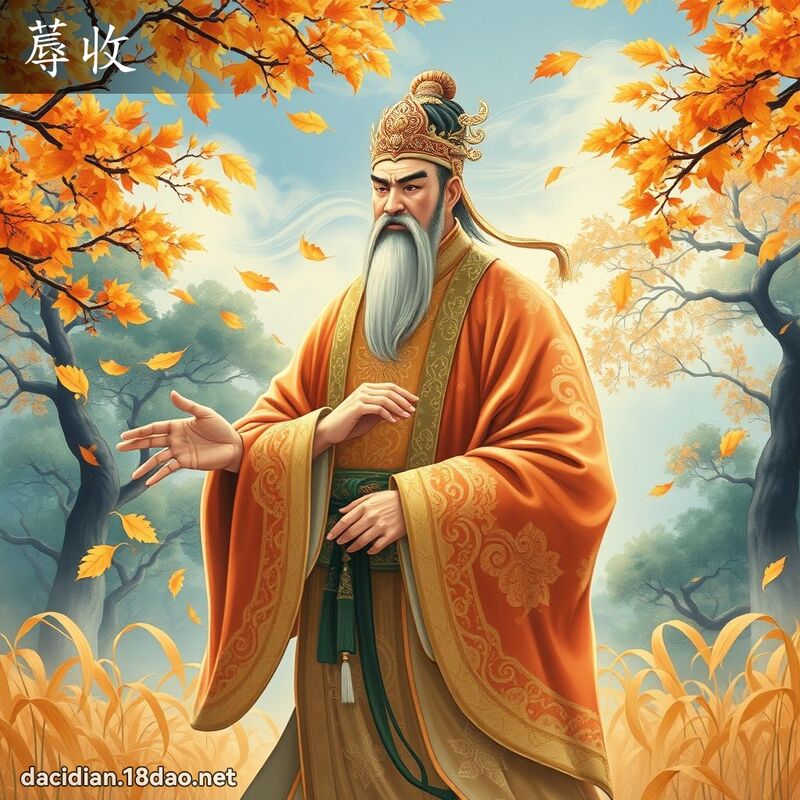 蓐收 - 国语大辞典配图