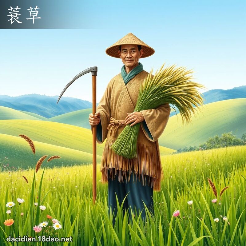 蓑草 - 國語大辭典配圖