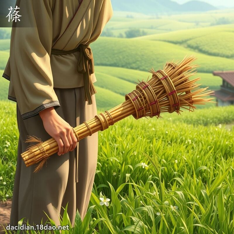 蓧 - 國語大辭典配圖