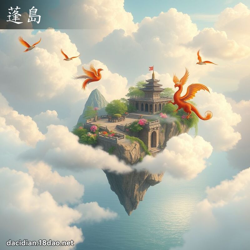 蓬島 - 國語大辭典配圖