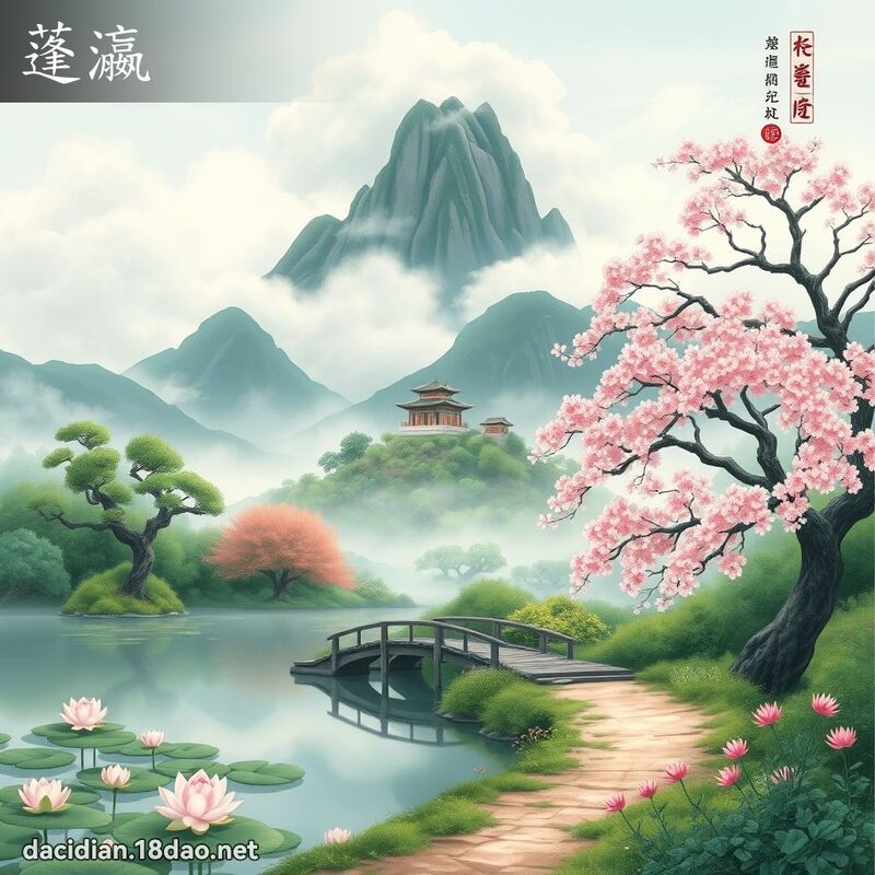 蓬瀛 - 國語大辭典配圖