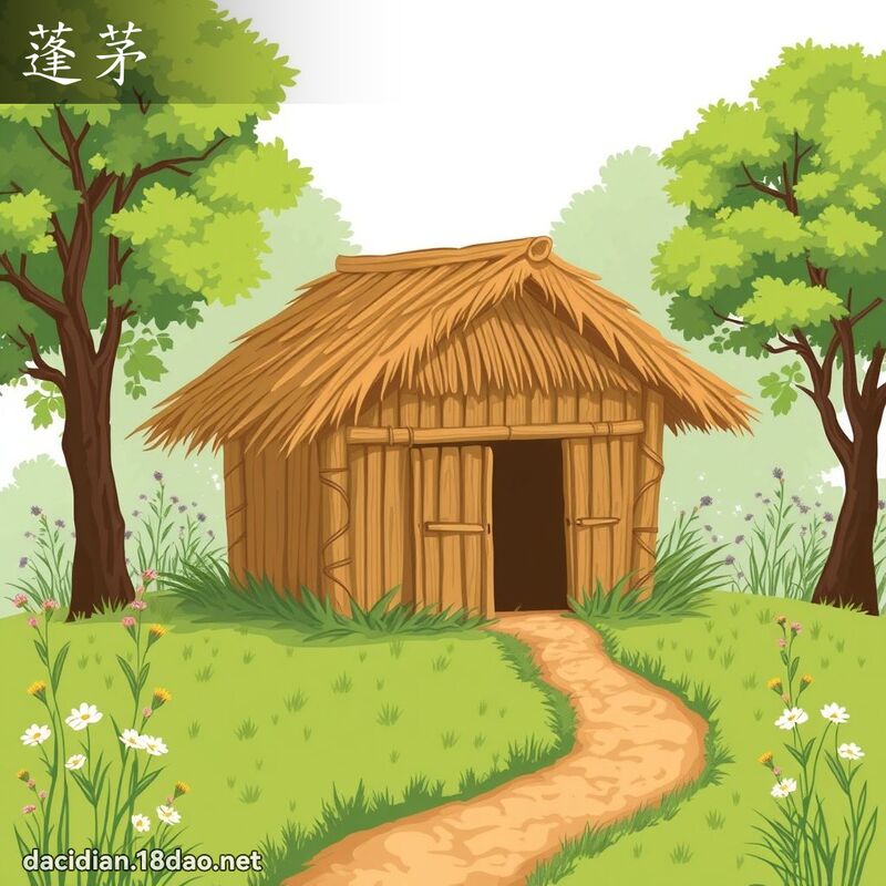 蓬茅 - 国语大辞典配图