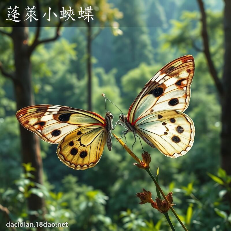 蓬莱小蛺蝶 - 国语大辞典配图