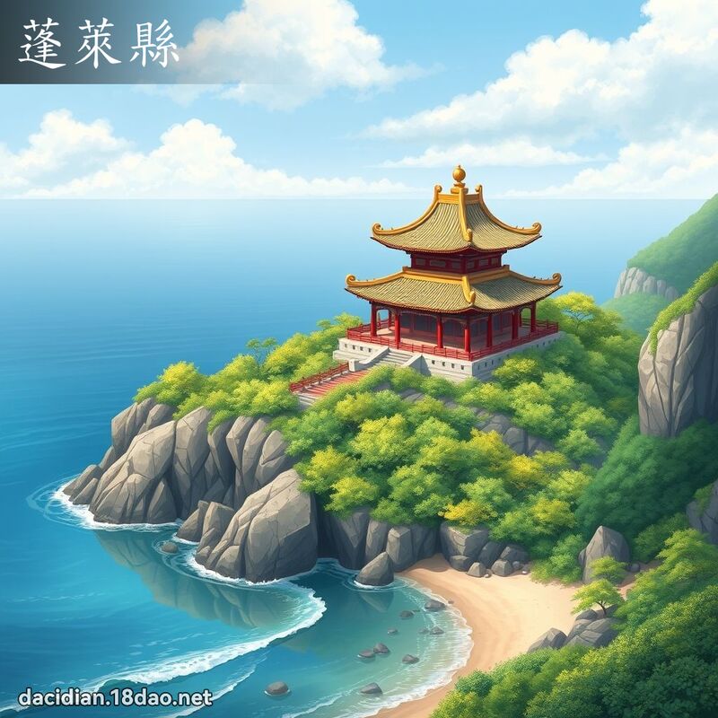 蓬萊縣 - 國語大辭典配圖