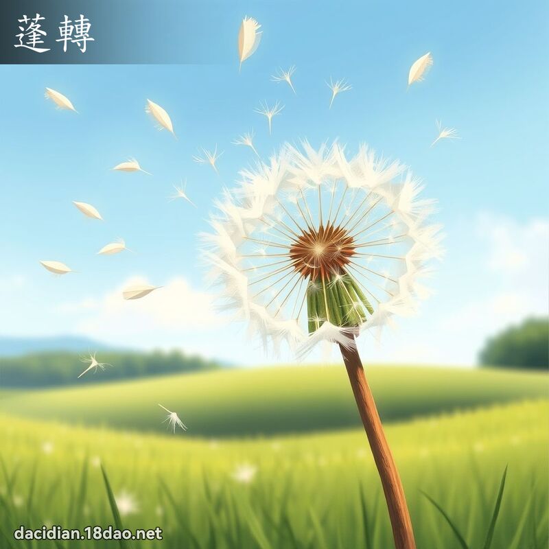 蓬转 - 国语大辞典配图