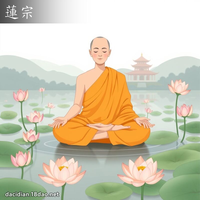 蓮宗 - 國語大辭典配圖