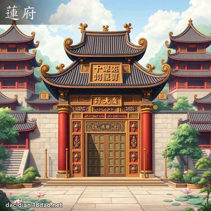 莲府 - 国语大辞典配图