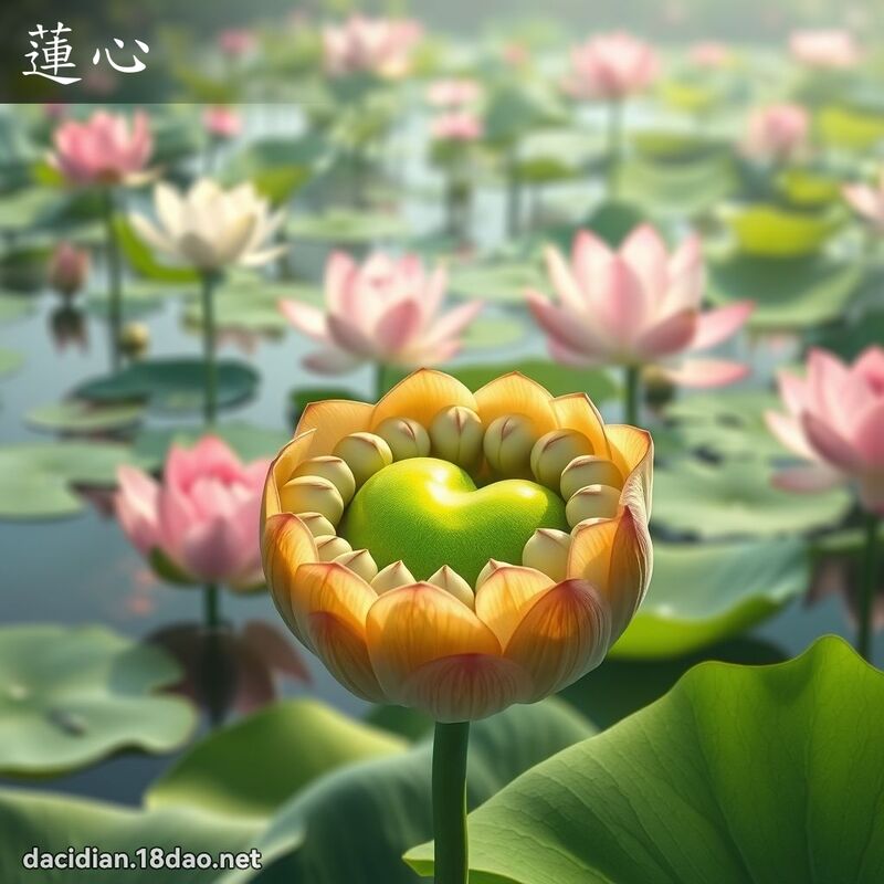 蓮心 - 國語大辭典配圖