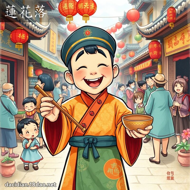 莲花落 - 国语大辞典配图