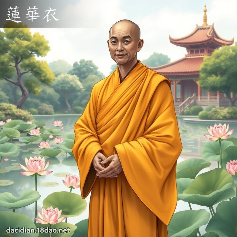 蓮華衣 - 國語大辭典配圖
