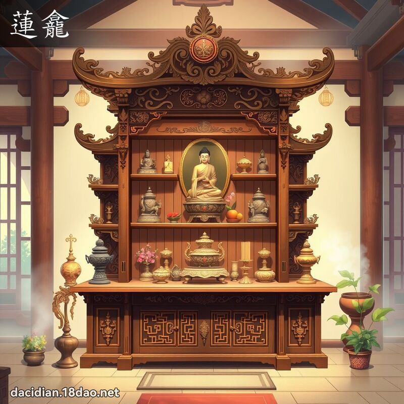 莲龕 - 国语大辞典配图