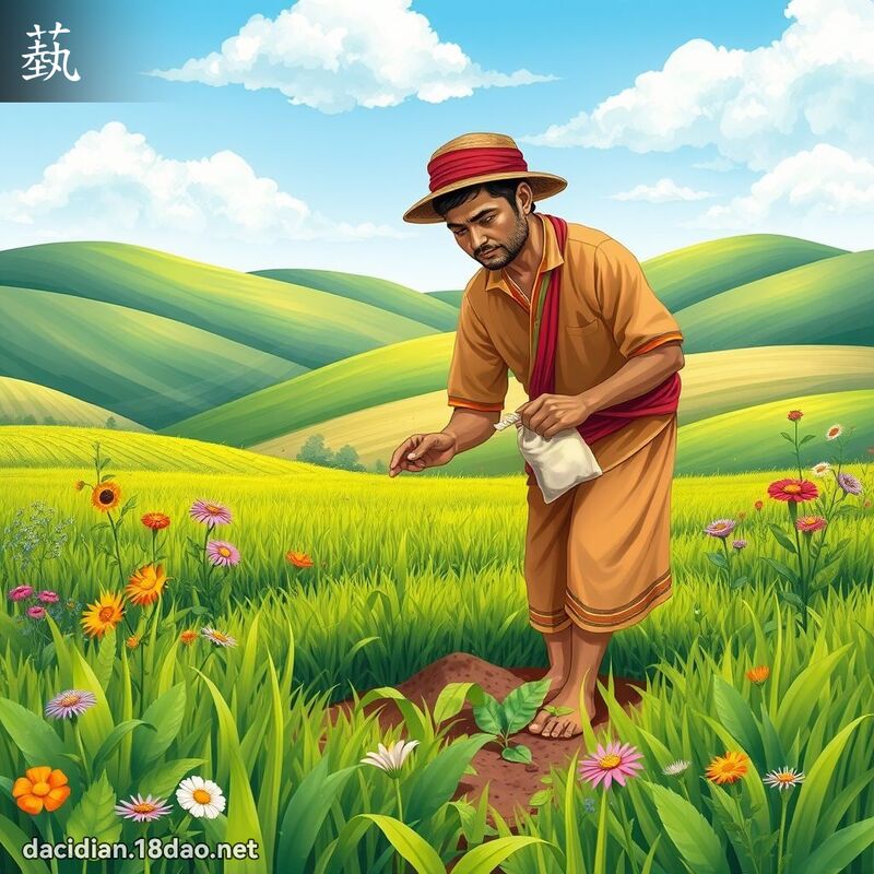 蓺 - 国语大辞典配图