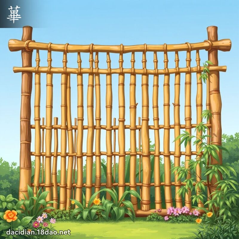 蓽 - 國語大辭典配圖