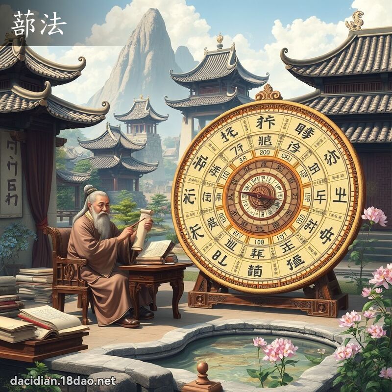 蔀法 - 国语大辞典配图