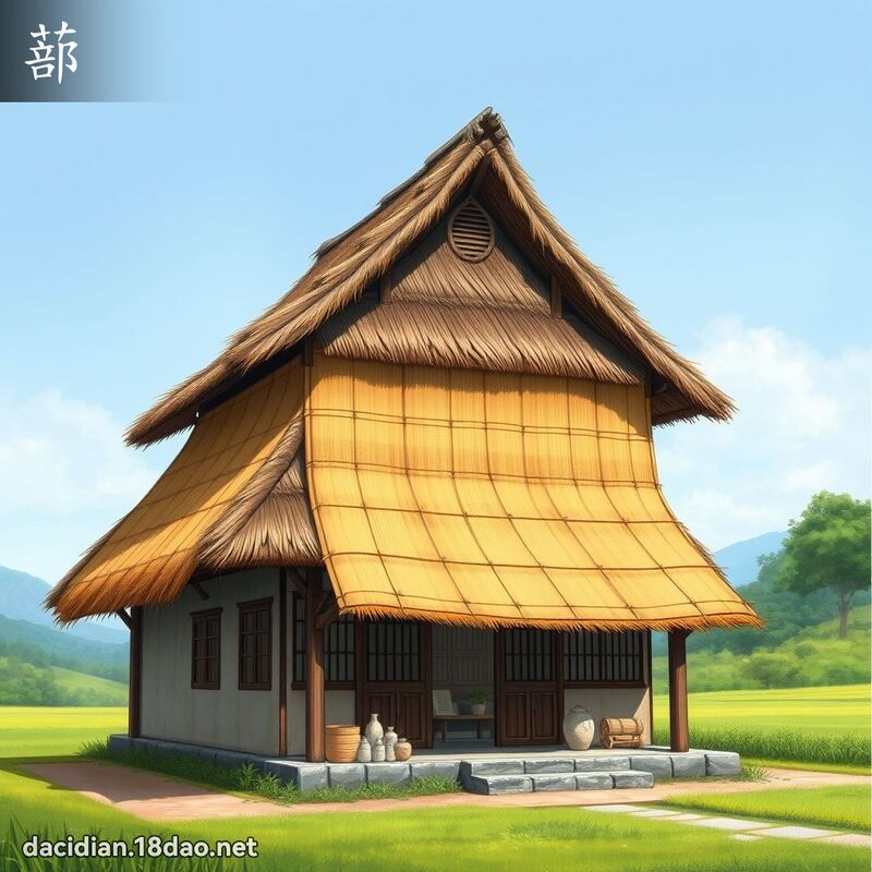 蔀 - 國語大辭典配圖