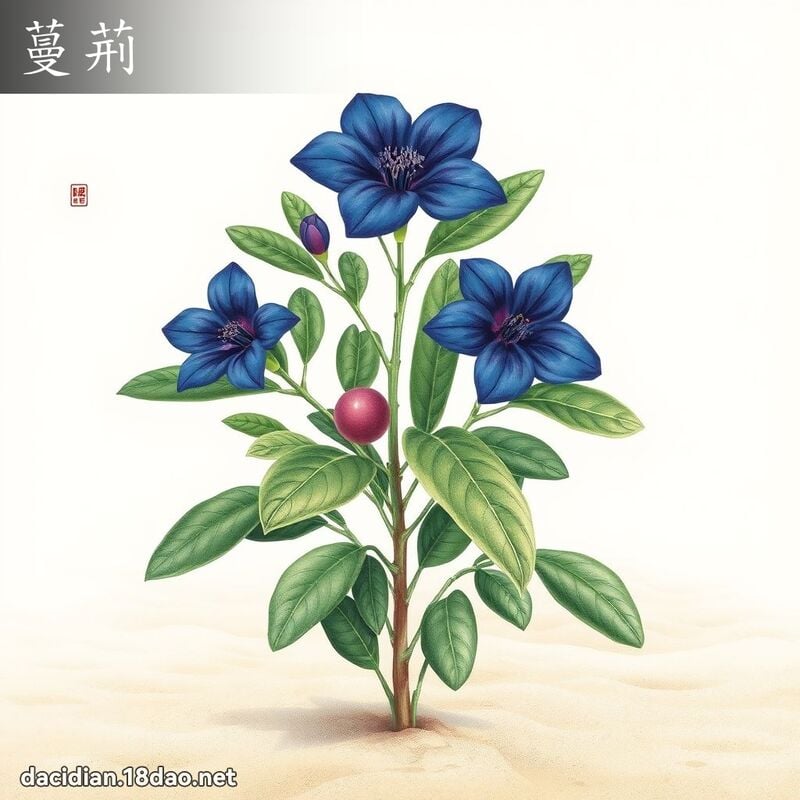 蔓荊 - 國語大辭典配圖