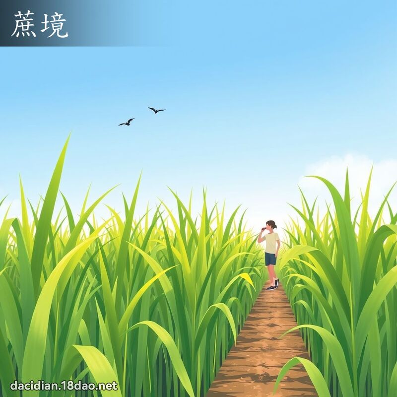 蔗境 - 国语大辞典配图
