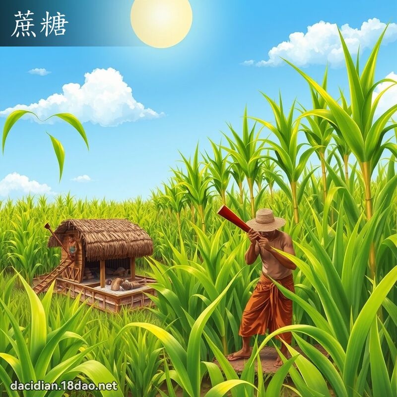 蔗糖 - 国语大辞典配图