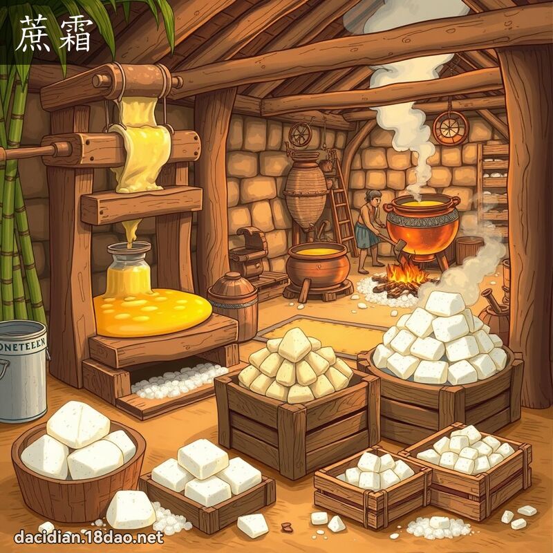 蔗霜 - 國語大辭典配圖