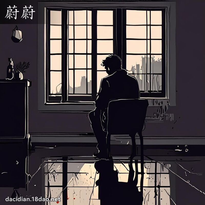 蔚蔚 - 國語大辭典配圖