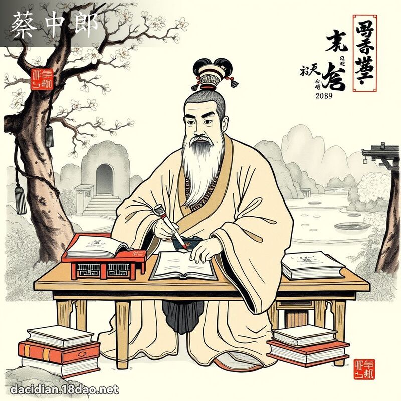 蔡中郎 - 國語大辭典配圖