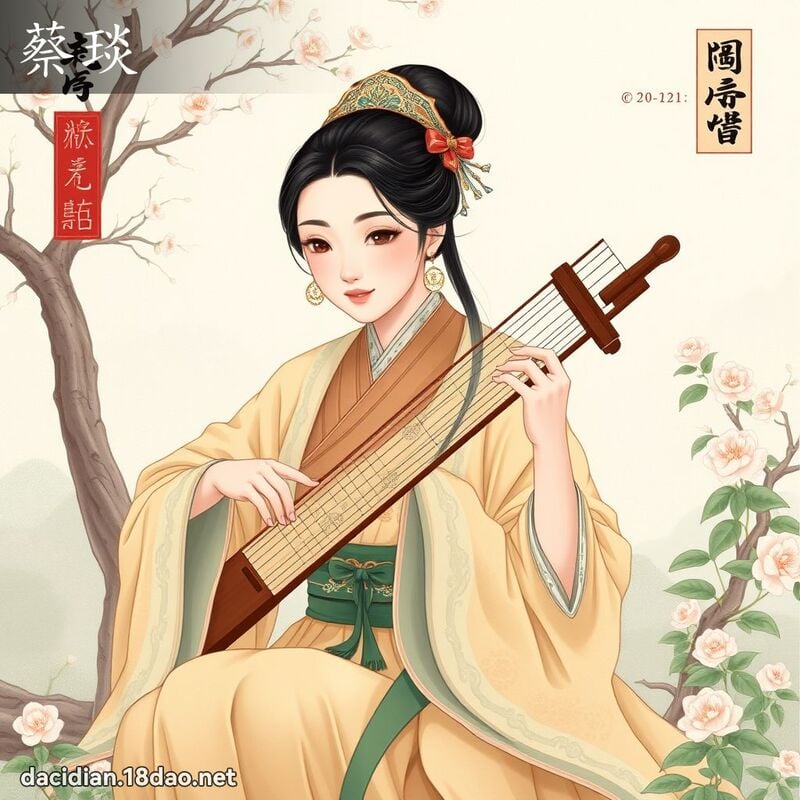 蔡琰 - 國語大辭典配圖