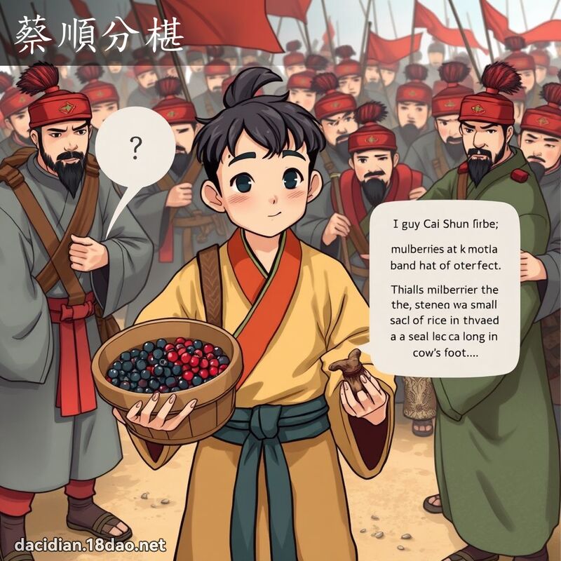 蔡顺分椹 - 国语大辞典配图