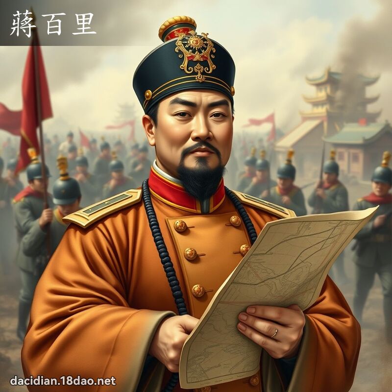 蔣百里 - 國語大辭典配圖
