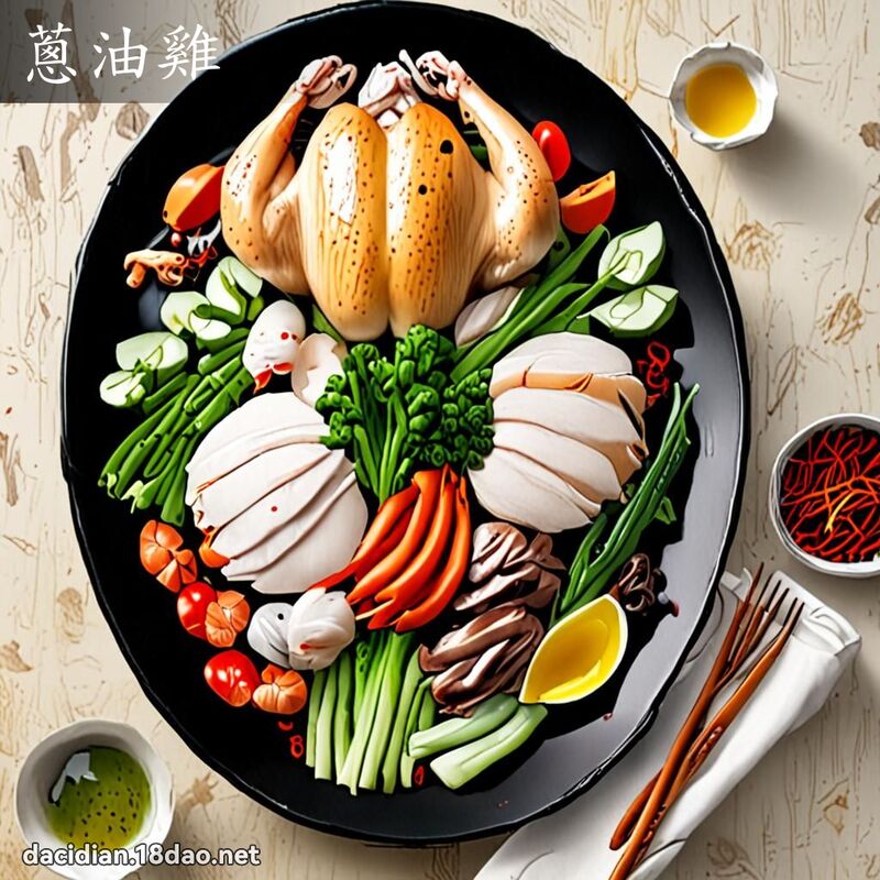 葱油鸡 - 国语大辞典配图